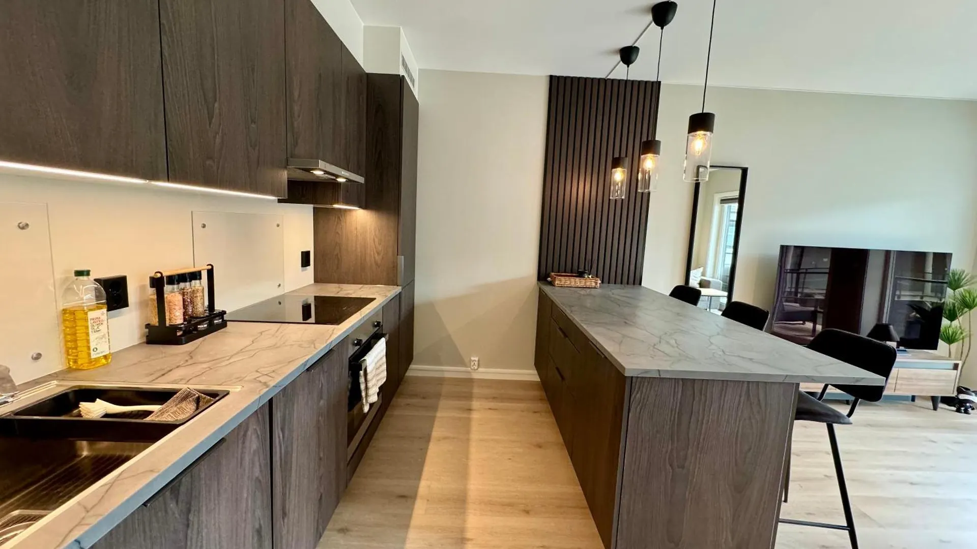 Luxury Apartment In Bergen, 10Min From City Centre